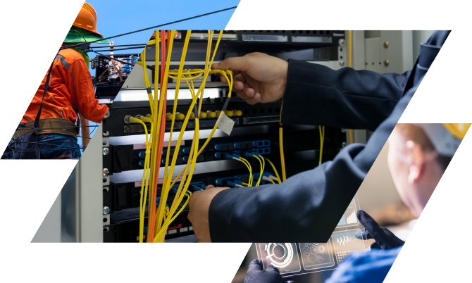 通信設備工事のイメージ画像